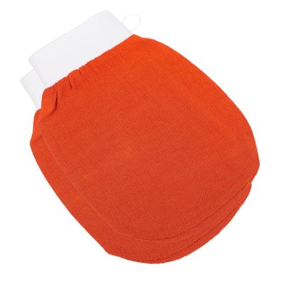 Angoily 4pcs Exfoliating Gloves Shower Gloves Soft Skin-friendly Cleaning Portable for Travel Gifts