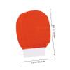 Angoily 4pcs Exfoliating Gloves Shower Gloves Soft Skin-friendly Cleaning Portable for Travel Gifts view 3