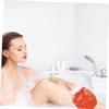 Angoily 4pcs Exfoliating Gloves Shower Gloves Soft Skin-friendly Cleaning Portable for Travel Gifts view 4