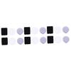 Balacoo 18 Pcs Loose Powder Setting Puff Makeup Puff Makeup Powder Puffs Convenient Powder Puffs Makeup Pad Triangle Powder Puff Makeup Supplies Facial Miss Pure Cotton Girl Accessories, 5.5x4.8cm view 1