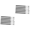 balacoo 12pcs Bent Eyeliner Brush Makeup Brushes for Eyeliner Eyebrow Makeup Tools Portable Travel Cosmetics Kit view 1
