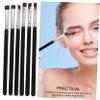 balacoo 12pcs Bent Eyeliner Brush Makeup Brushes for Eyeliner Eyebrow Makeup Tools Portable Travel Cosmetics Kit view 2