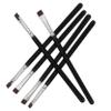 balacoo 12pcs Bent Eyeliner Brush Makeup Brushes for Eyeliner Eyebrow Makeup Tools Portable Travel Cosmetics Kit view 4