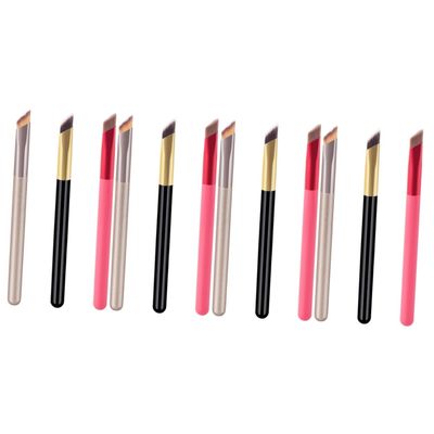 FRCOLOR 12pcs Eyebrow Makeup Brushes Blending Brush for Thin Eyebrow Application for Home and Colors