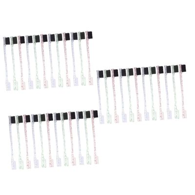 balacoo 36pcs Dual Tip Eyebrow Brush Comb Women Makeup Tool for Shaping Grooming Portable Edge Brush for Smooth Eyebrows Lightweight Convenient for Travel