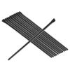 FRCOLOR 48pcs Angled Eyeliner and Brow Brush Precision Makeup Tools for Eyeliner Eyebrows and Concealer Lightweight and Portable for Easy Application view 2