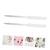 balacoo 10pcs Stainless Steel Makeup Mixing Spatula Professional Cosmetic Stirring Rods for Foundation Nail Art Mixing and Beauty Salons Versatile Blending Tools for Skincare and Makeup view 3