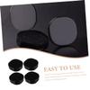 balacoo 12pcs Brush Cleaning Sponges Case Compact Makeup Brush Cleaner Travel-friendly Design for Busy Women Easy Makeup Removal view 2