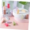 FRCOLOR 48pcs Gradient Nail Art Sponge Blocks for Manicure Professional Nail Art Tools for Beautiful Designs and Effects view 2
