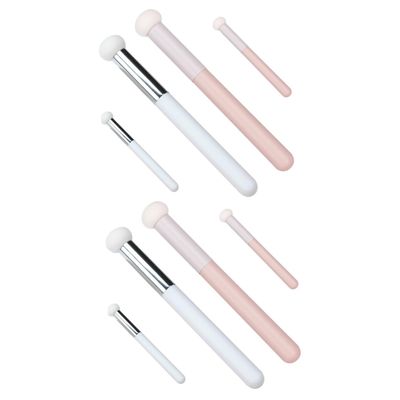 balacoo 8pcs Makeup Sponge Soft Concealer Brushes for Blending Foundation and Powder Cosmetic Tool for Girls Lightweight and for Everyday Use