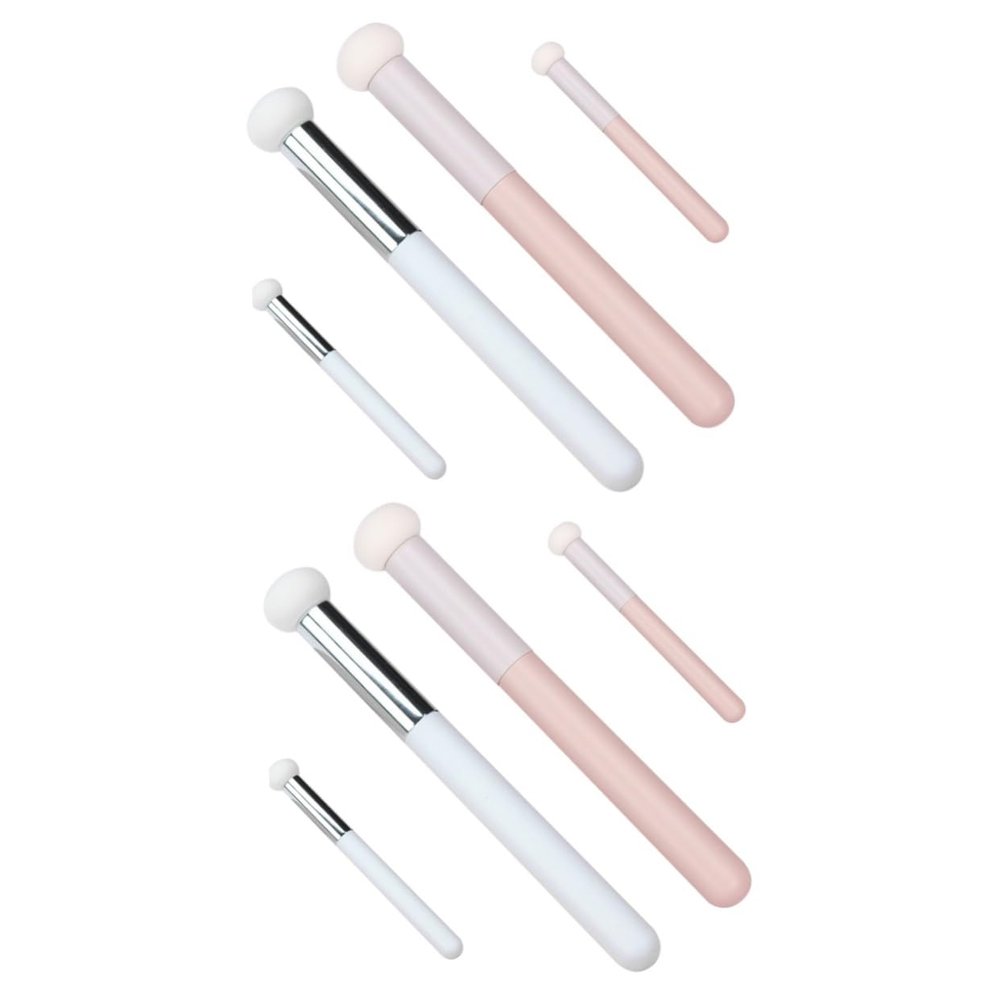 balacoo 8pcs Makeup Sponge Soft Concealer Brushes for Blending Foundation and Powder Cosmetic Tool for Girls Lightweight and for Everyday Use