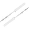 balacoo 6pcs Stainless Steel Cosmetic Mixing Spatula Makeup Spatulas for Blending Foundation Blush Eyeshadow Nail Art Easy to Clean Sturdy and Versatile Mixing Rods view 3