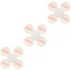 Balacoo 15 Pcs Body Puff Makeup Puffs Pads with Strap Body Powder for Men Body Powder Puff Blush Decor Beauty Puff Breathable Puffs Body Powder for Women Portable Girl Flocking Decorate, Medium, Pink view 1
