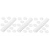 Balacoo 300 Pcs Thick Overlock Cotton Makeup Sponge Compact Cosmetic Pads Facial Cotton Pads Cotton Rounds Makeup Remover Pads Friendly Travel Household Non-Woven Fabric Auxiliary White, 6x6cm view 1