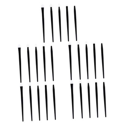 balacoo 5sets Compact Makeup Kit Eyebrow Brush Lip Brush Eyeshadow Applicator Silicone Lip Mask for Beginners Professionals