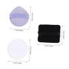 FRCOLOR 18pcs Makeup Powder Puff Soft Skin-friendly Loose Powder for All Skin Types for Setting and Baking Makeup Includes and Heart Shapes view 3