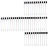 balacoo 48pcs Dual End Eyebrow Brush Women Makeup Supplies Brow Comb Edge Tool for Shaping Smooth Application for Home view 1