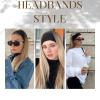 Headbands for Women 3PCS Non Slip Sports Headband Soft Cotton Stretchy Headbands Hair Accessories view 3