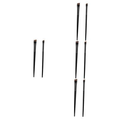 FRCOLOR 12sets Multipurpose Eyebrow Brush Kit Ultra Thin Eye Liner Brush Eye Shadow for Women Makeup Tools