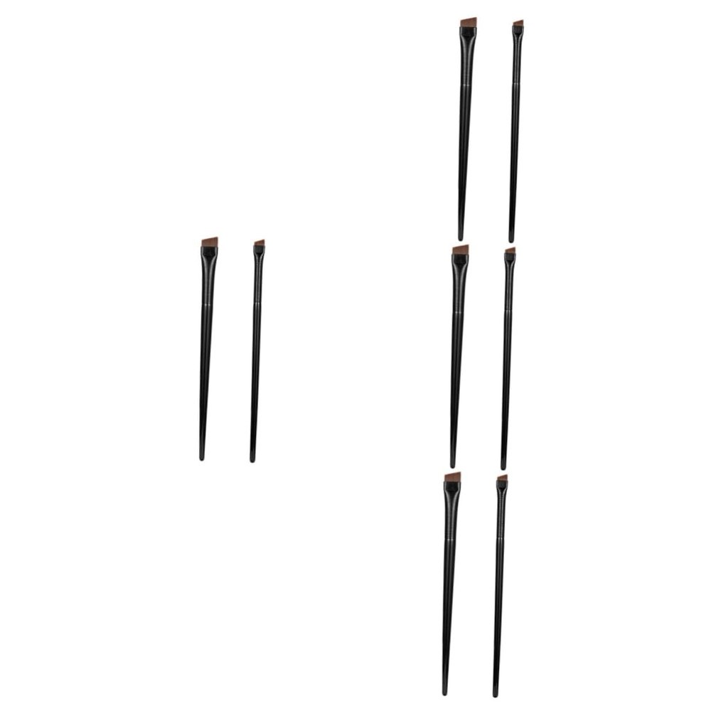FRCOLOR 12sets Multipurpose Eyebrow Brush Kit Ultra Thin Eye Liner Brush Eye Shadow for Women Makeup Tools