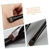balacoo 15sets Travel Makeup Brushes Brow Kit Ultra Fine Eyeliner Angled Precision Eyeliner Brush for Eyebrow Tattoo view 3