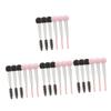 balacoo 24pcs Double Head Makeup Brush Sponge Eyebrow Brush Eyelash Mascara Tools for Women Makeup Applicators Kit for Face Practice view 1