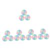 balacoo 15sets Wet and Dry Dual Use Makeup Sponges Puff for Women Cosmetic Tool for Foundation Concealer Blush and Eye Shadow Application view 1