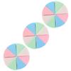 balacoo 15sets Wet and Dry Dual Use Makeup Sponges Puff for Women Cosmetic Tool for Foundation Concealer Blush and Eye Shadow Application view 3