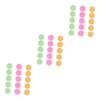 Balacoo Sets Cosmetics Puff Makeup Tools Small Round Cleaning Sponges for Face Girl Cosmetic Tool for Ages Pcs view 1