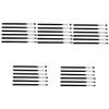 balacoo 30pcs Eyebrow and Eyeliner Makeup Brush Flat Brush Tools for Eye Makeup for Home Salon Use Smooth Application for All Styles view 1