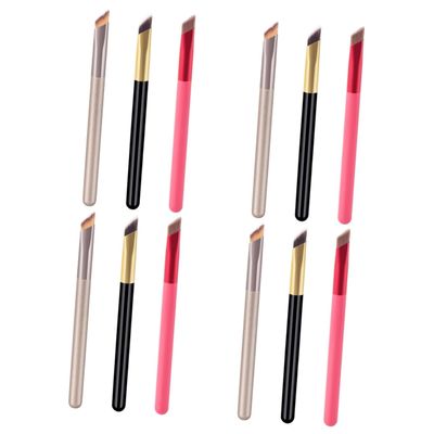 balacoo 12pcs Multi-functional Makeup Brush for Eyelashes Eyebrows Includes Angled Eyebrow Brush Blending and Eyelash Grooming Tool for Women Makeup Needs