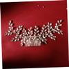 Angoily Crystal Bridal Hair Comb Fashion Wedding Headpiece Rhinestone Hair Accessory for Special Occasion Bridal Headdress view 2