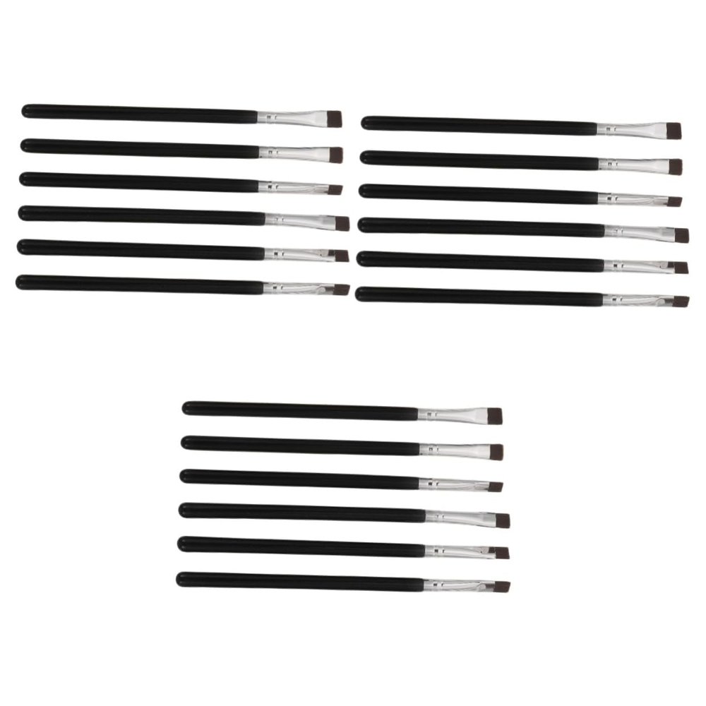 balacoo 18pcs Eyeliner Brush Makeup Brush for Eyeliner Eyeshadow Tool Girl Makeup