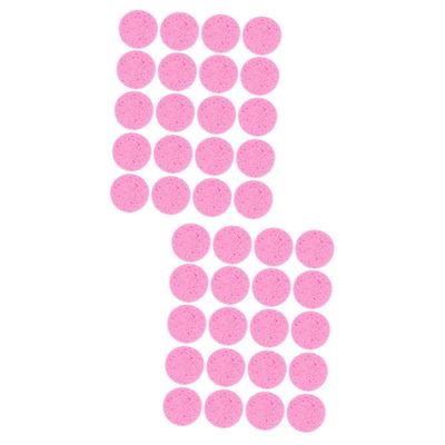 balacoo 40pcs Reusable Makeup Remover Pads Facial Cleansing Sponges for to Use for Makeup Removal and Skin Care Compact Go Use