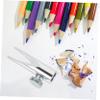 Ipetboom Portable Manual Pencil Sharpener Dual-Sided Sharpener for Eyeliner and Lip Liner Pencils Compact Design for Students and Makeup Enthusiasts Durable and Easy to Use view 3