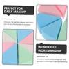 balacoo 6sets Makeup Sponge of Fan-shaped Sponges for Smooth Foundation Application Lightweight Compact for Blending Makeup Face Eyes Soft Material Total view 4