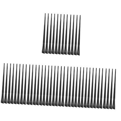 balacoo 48pcs Eyeliner Brush Angled Brow Eyeshadow Makeup Tools Lightweight Portable for Home Travel Use for Eyeliner Brow and Eye Makeup Application