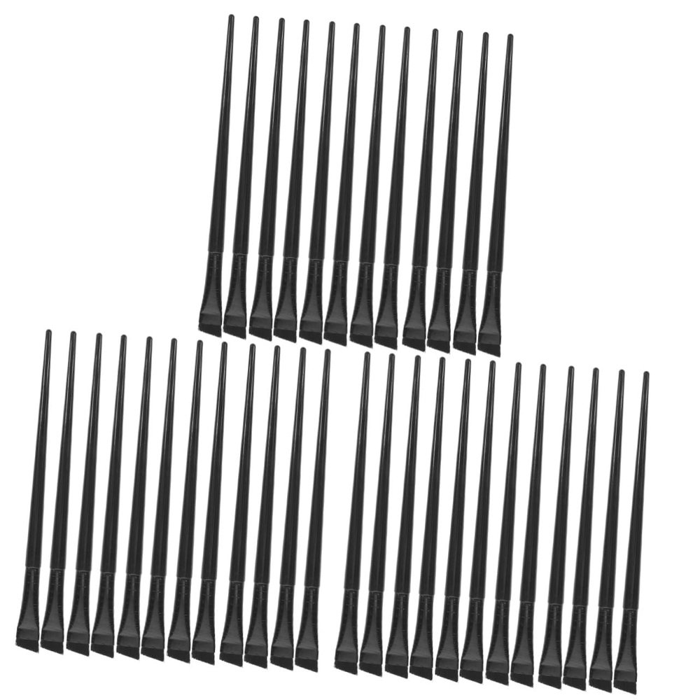 balacoo 36pcs Eyeliner Brush for Women Angled Brow and Concealer Brushes Soft Eye Makeup Tools for Precise Application Lightweight Design for Travel and Materials