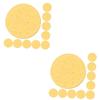 balacoo 20pcs Facial Exfoliating Scrubber Compressed Sponges Makeup Sponge Blender Natural Cellulose for Sensitive Skin Daily Cleansing view 1