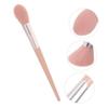 Balacoo 3pcs Flame Blush Brush Professional Makeup Makeup Professional Practical Makeup Brush Powder Brush for Loose Powder Cosmetics Tools Women Makeup Brush Make up Brush, 20x2.5cm, Pink view 2
