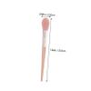 Balacoo 3pcs Flame Blush Brush Professional Makeup Makeup Professional Practical Makeup Brush Powder Brush for Loose Powder Cosmetics Tools Women Makeup Brush Make up Brush, 20x2.5cm, Pink view 4