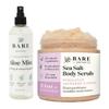Bare Botanics Aloe Vera Mist + Lavender Grapefruit Body Himalayan Salt Scrub view 1