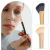 balacoo 6pcs Angled Eyeliner and Concealer Brush for Precise Eye Makeup Application Includes White and Black Brushes for Women and Girls Versatile Eyebrow and Eyeshadow Tools view 3