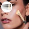 balacoo 6pcs Angled Eyeliner and Concealer Brush for Precise Eye Makeup Application Includes White and Black Brushes for Women and Girls Versatile Eyebrow and Eyeshadow Tools view 4