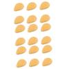balacoo 18pcs Facial Cleansing Sponge Gentle Exfoliating Face Puff for Daily Skin Care Yellow Sponge for Makeup Removal Oil Control Easy to Use for All Skin Types view 1