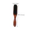 Angoily 2pcs Professional Beard Brush for Men Wooden Handle Detangling Styling Mustache Trimmer Portable view 4