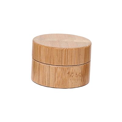 Angoily Bamboo Cream Bottle Travel Containers for Creams Makeup Sealed Travel Makeup Case