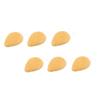 balacoo 12pcs Cleaning Sponges Gentle Exfoliating Facial Cleansing Pads for Makeup Removal and Skin Care Yellow Color for and Daily Use view 1