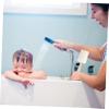 Angoily 3pcs Natural Exfoliating Loofah Bath Brush Long Handle for Dry Oily Skin view 2