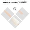 Angoily 3pcs Natural Exfoliating Loofah Bath Brush Long Handle for Dry Oily Skin view 3